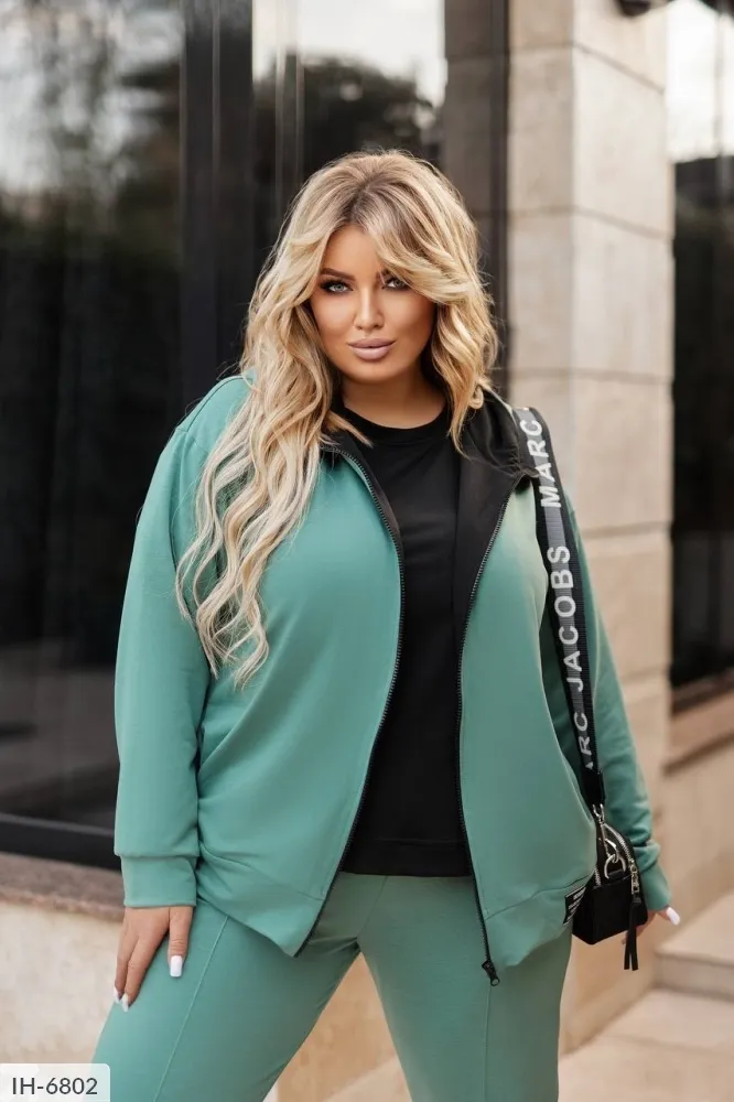 Костюм тройка IH-6790 Фабрика Моды