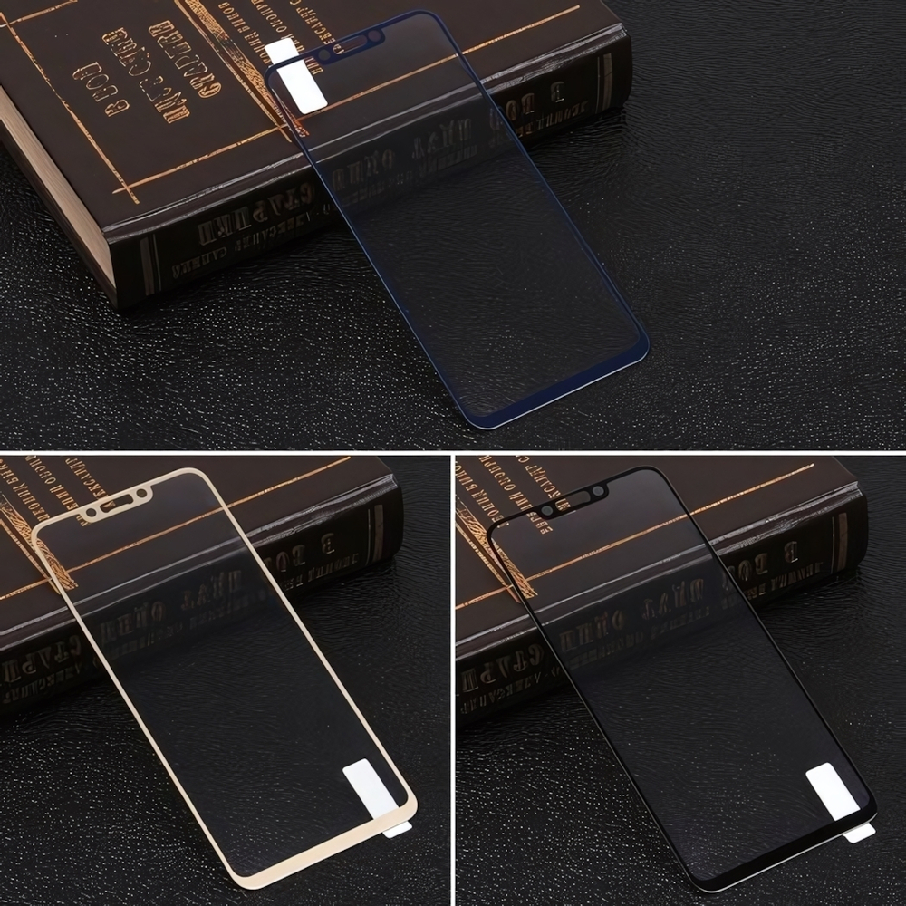 Защитное стекло для Huawei Nova 3 на полный экран, 009288 Синий