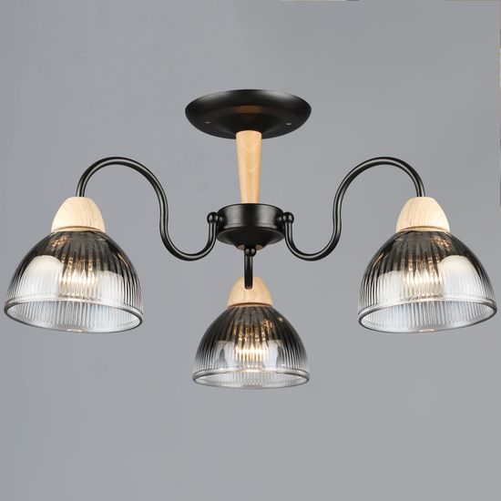 69660-0.3-03 BK+WOOD светильник потолочный