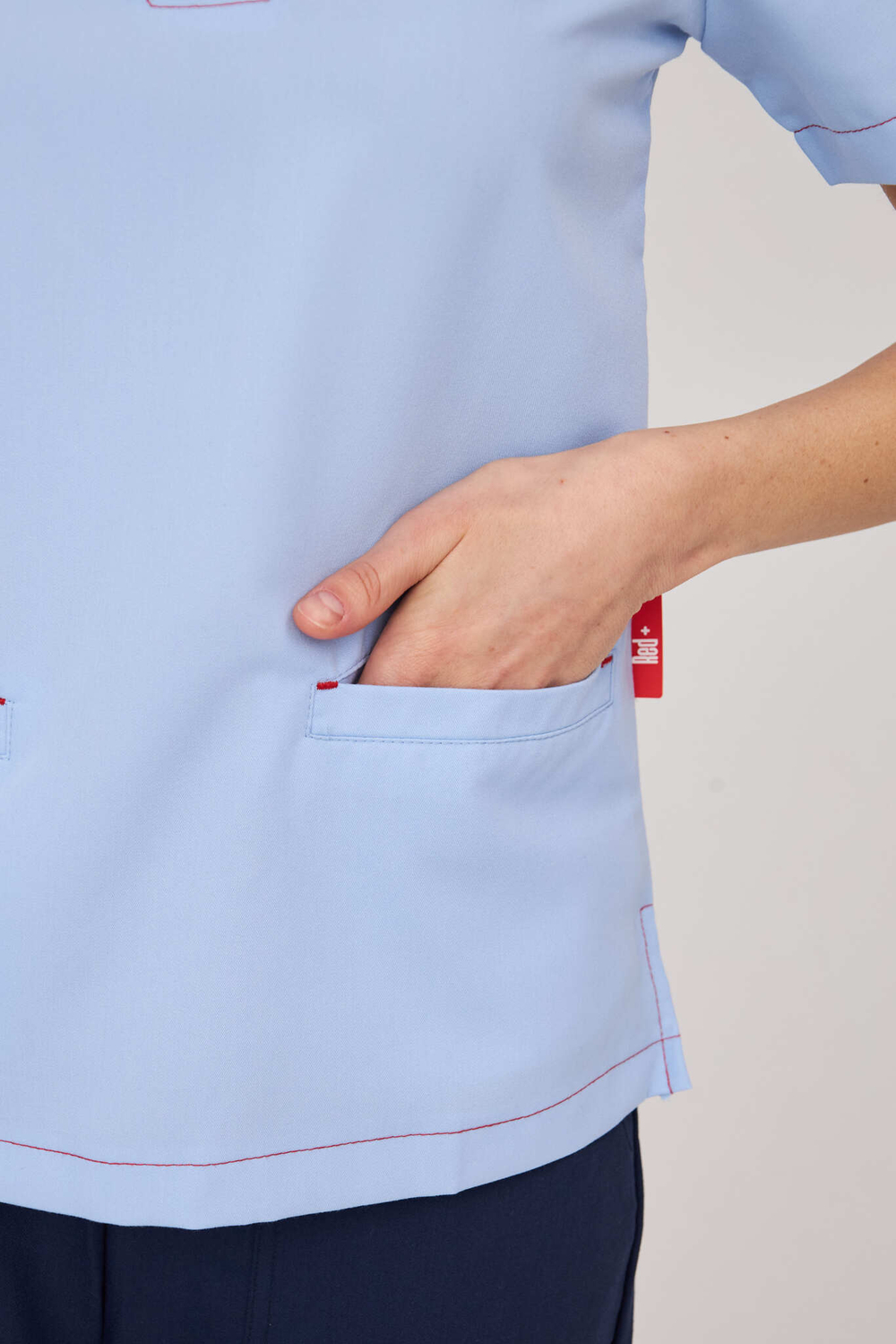 Топ медицинский женский Лаконико, скайблю Old