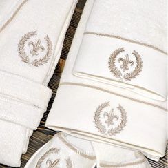 SEYMOUR - СЕЙМУР кремовый полотенце махровое Maison Dor(Турция) .