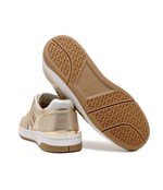 Кожаные кроссовки rebel Michael Kors - золотой(43S4RLFS1M)