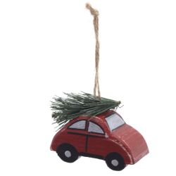 GAEM Изделие декоративное подвесное "Машина", L8 W4 H7 см, 2в.
