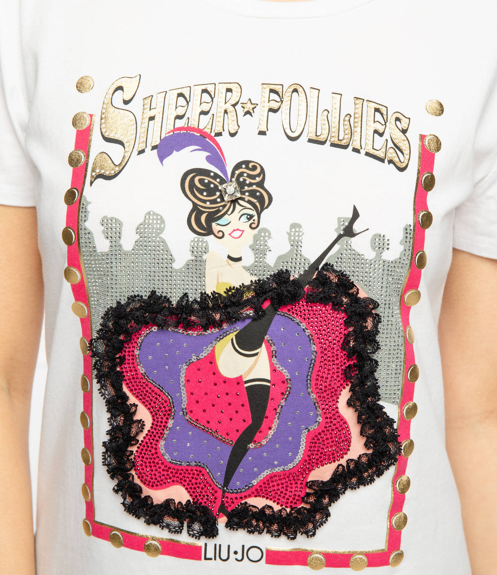 футболка Liu Jo - белый(WF1194 J5003)