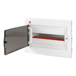 Щиток встраиваемый с дверцей 18 мод.,IP41, белый, с клеммным блоком 63А