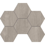 Estima Soft Wood Hexagon SF03 Grey 25x28.5