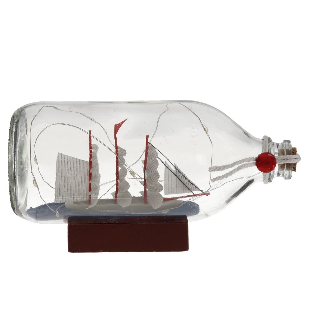Изделие декоративное Корабль в бутылке