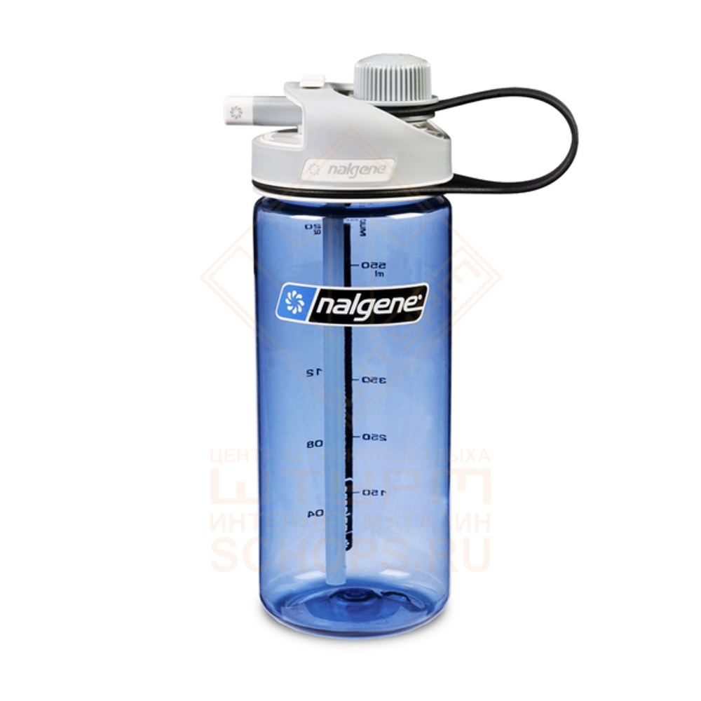 Бутылка Nalgene MultiDrink 20oz-0.60 л, Blue