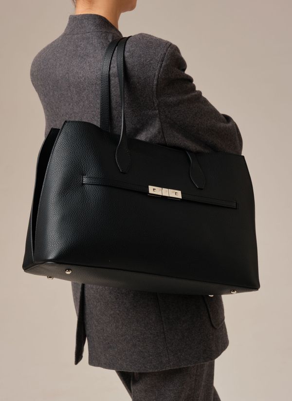 Кожаная сумка Bossy DBR 31382 черный