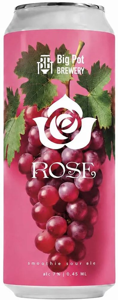 Пиво Биг Пот Розе / Big Pot Rose 0.45 - банка