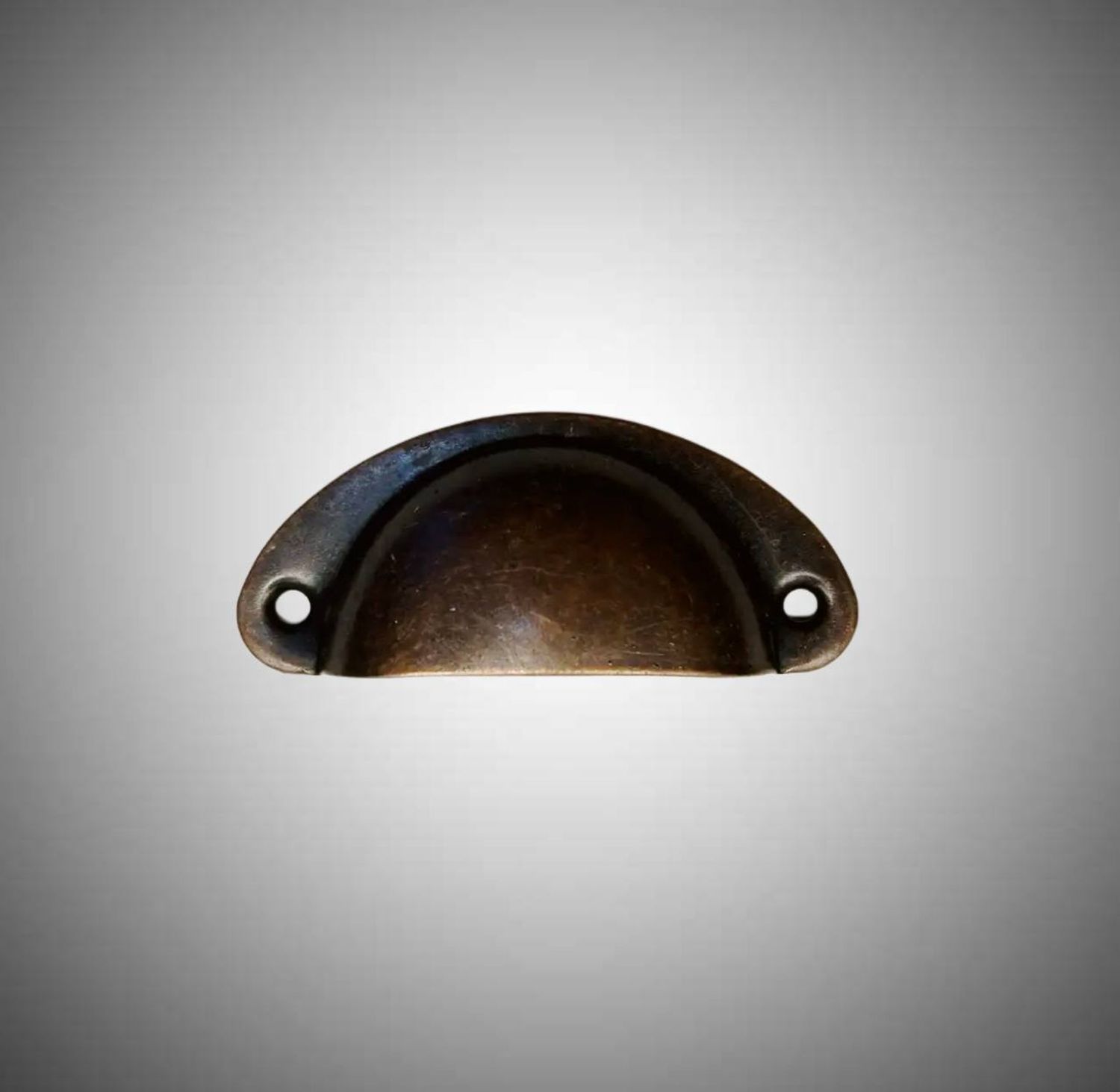 ретро металлическая ручка, цвет бронза (8*3,5см)