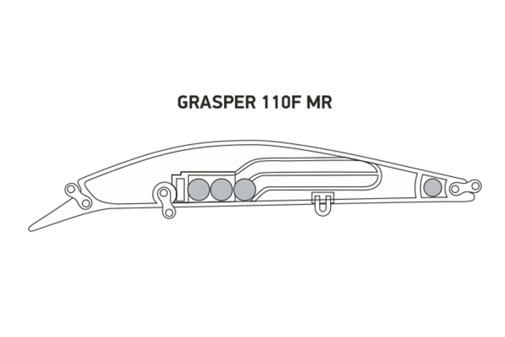 Воблер для рыбалки LureMax GRASPER