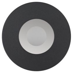 Встраиваемый светильник влагозащищенный ЭРА WR3 BK MR16/GU5.3, IP44, черный