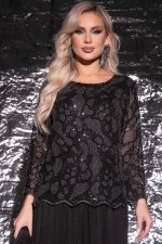 Платье "Время встречи" (блэк) П7571 LT Collection