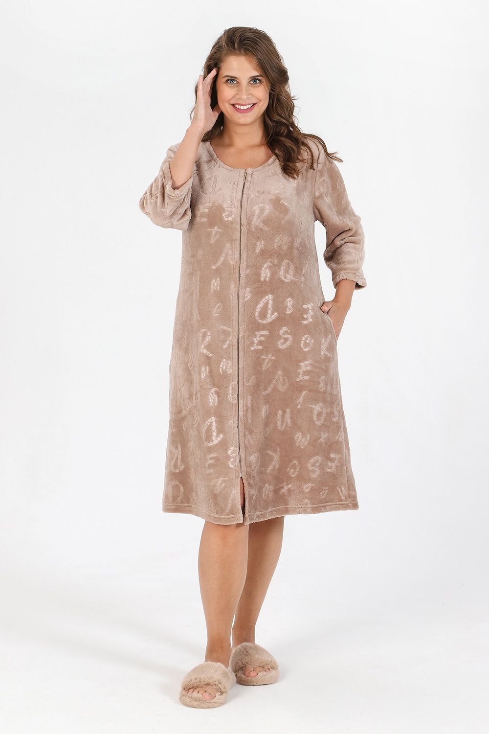 Халат Танси-1 Виотекс БЕЖЕВЫЙ