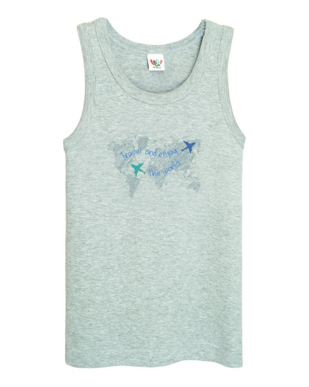 Майка для мальчиков,98/104р.,гол.,2290(Let's Go), 1 шт.