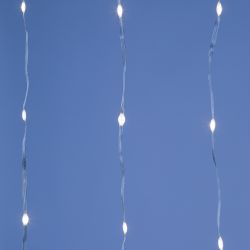 Светодиодная новогодняя гирлянда ЭРА ENIN-200WD занавес водопад холодный белый 3*2 м 200 LED IP20 | Гирлянды