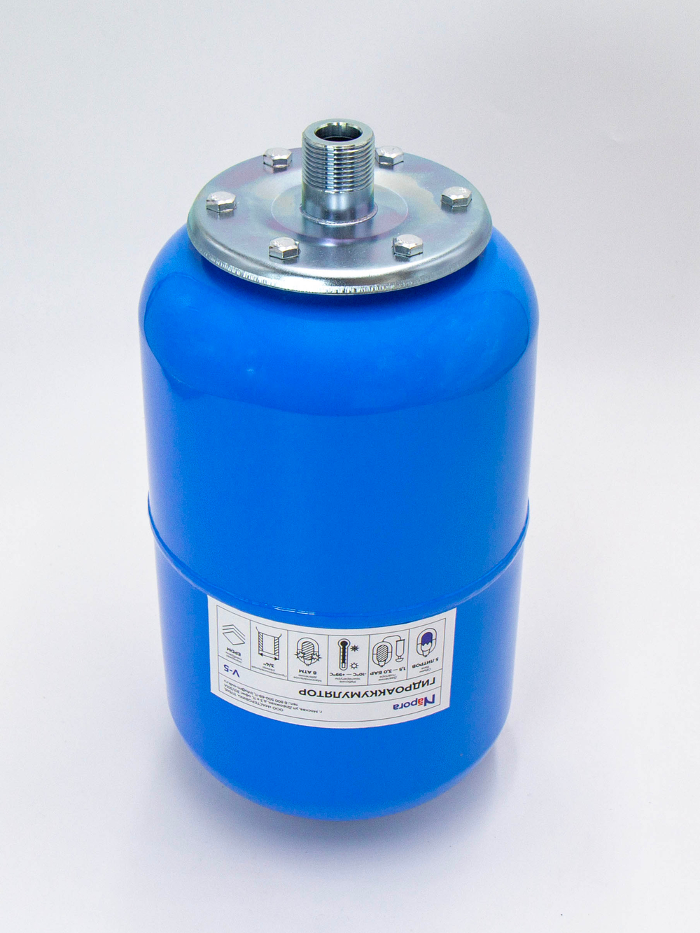 Гидроаккумулятор вертикальный Napora 5 л (V-5 BLUE)