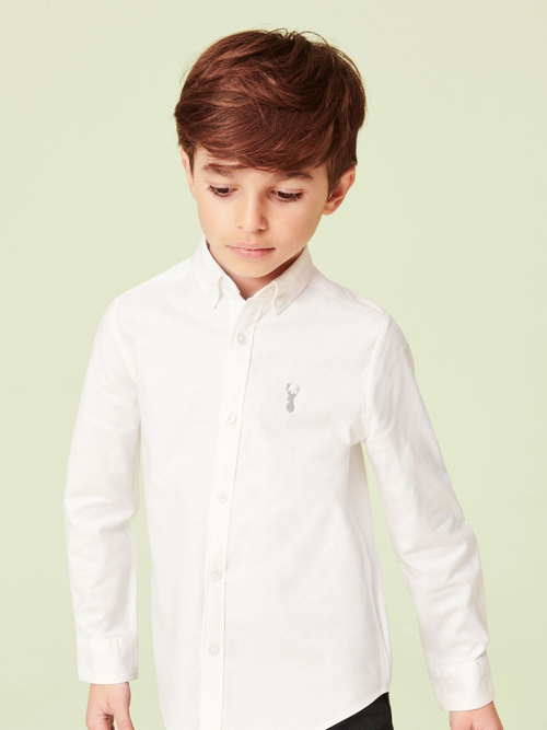 Рубашка для мальчика Next 775-005, Белый