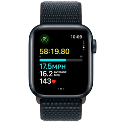 Умные часы Apple Watch SE (Gen 2) 44mm Midnight Al Midnight SL GPS (MREA3)