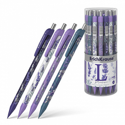 Карандаш механический ErichKrause® Lavender 0.5 мм, НВ 1 шт