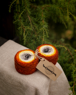 Мини градиент 25 г "Тыква"