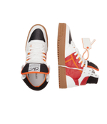 Кожаные кроссовки OFF-WHITE - белый(OMIA065S 24LEA002)