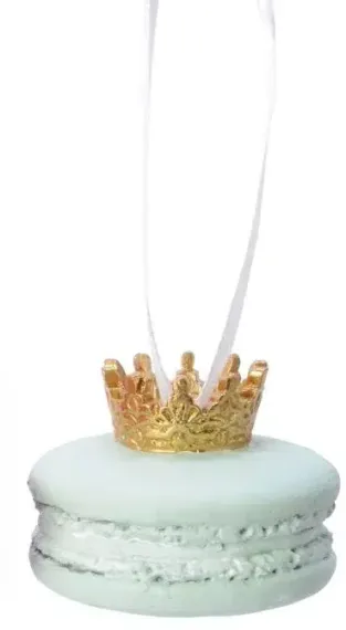 Украшение Королеские макарони Арктический лед 5*4 см, Kaemingk (535771/3)