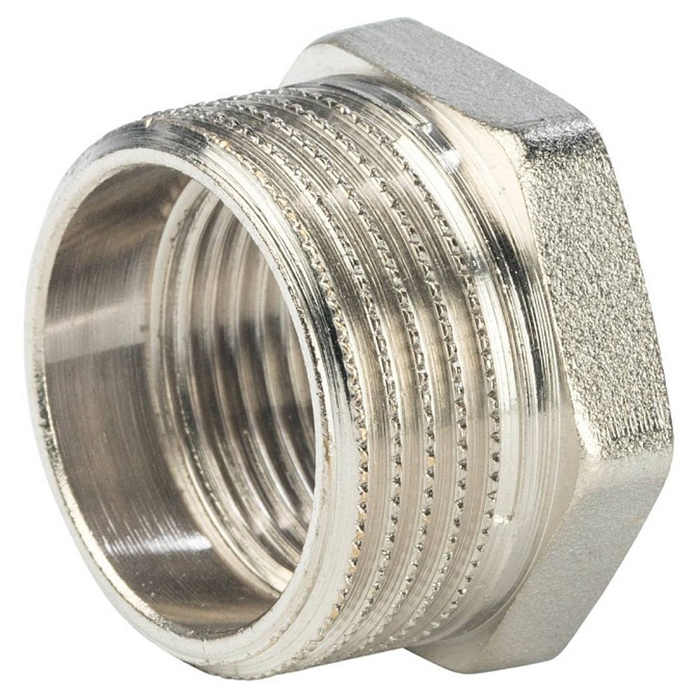 Футорка STOUT никелированная 1"х3/4"