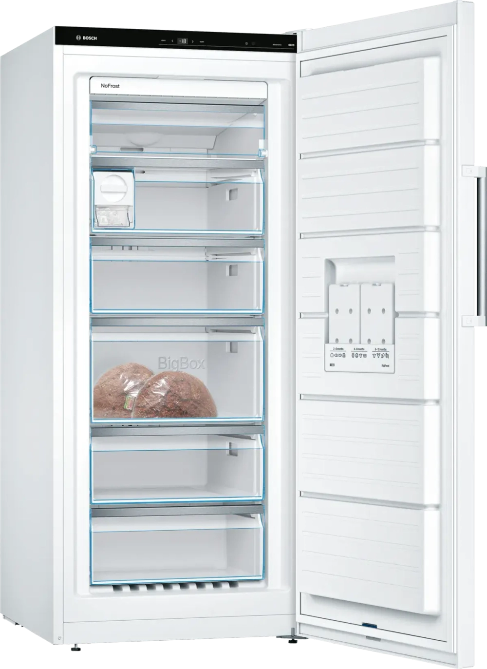 Отдельностоящий морозильник Bosch GSN51AWDV