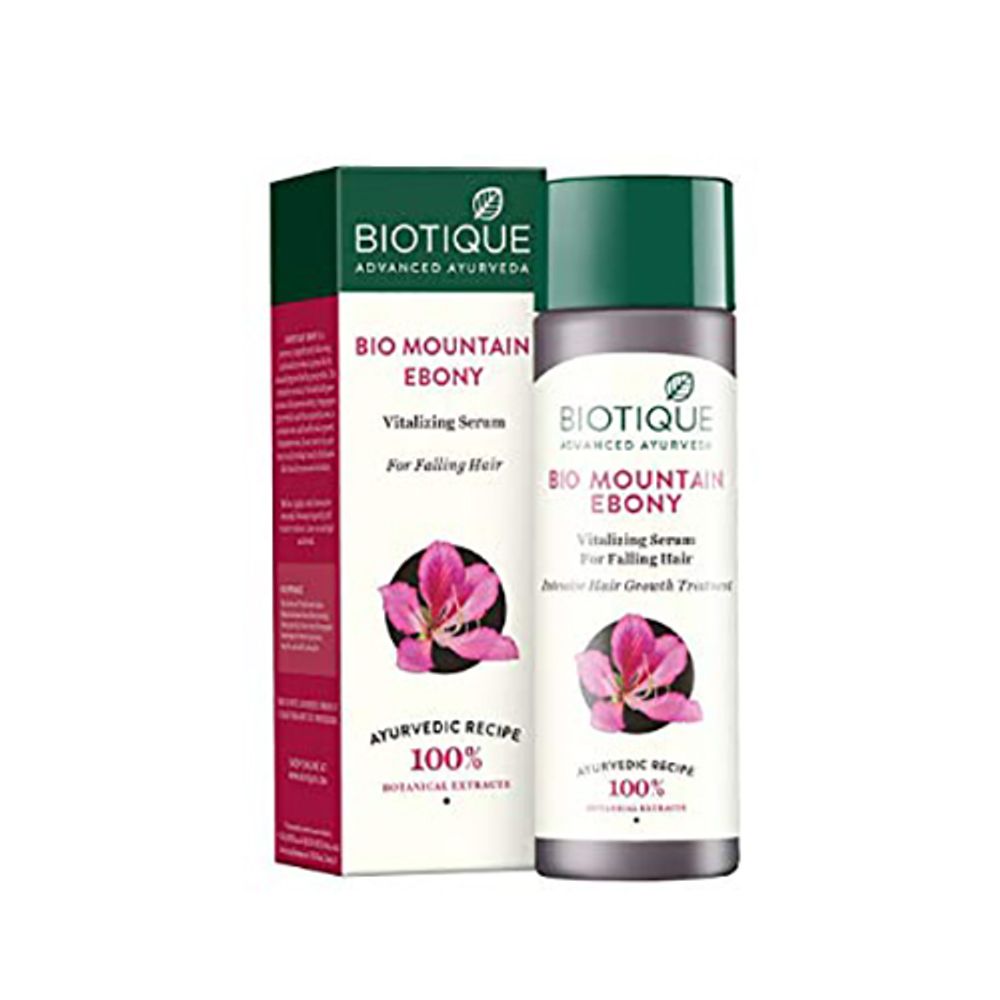 Сыворотка для волос Biotique Bio mountain ebony, 120 мл