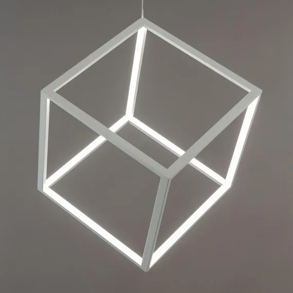 CL719300 Куб Белый Св-к Подвес, LED 40W*4000K
