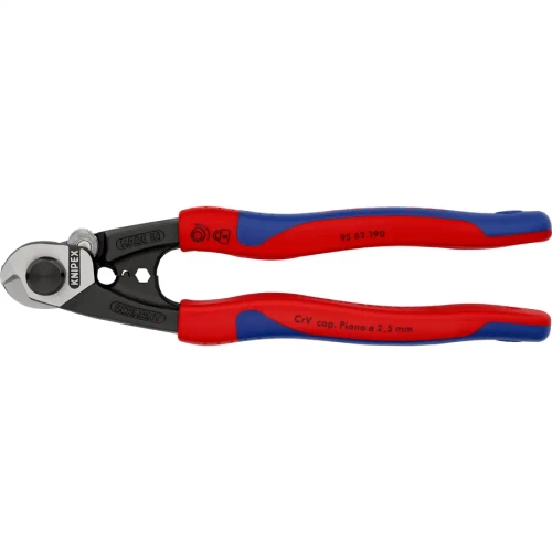 Ножницы для резки проволочных тросов 190 мм Knipex 95 62 190 SB