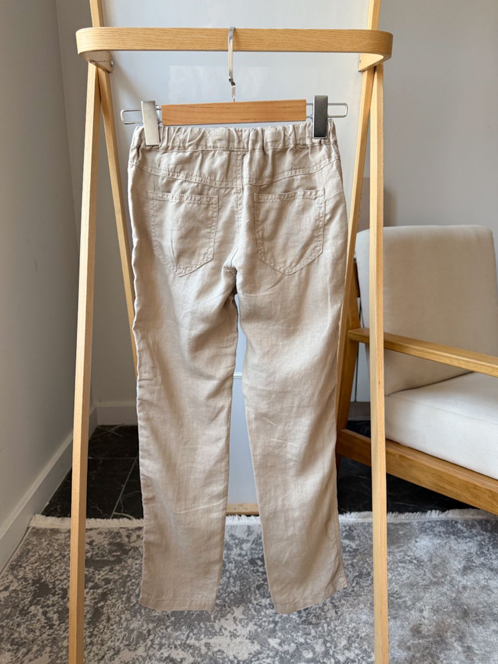 Льняные брюки Il gufo, 140