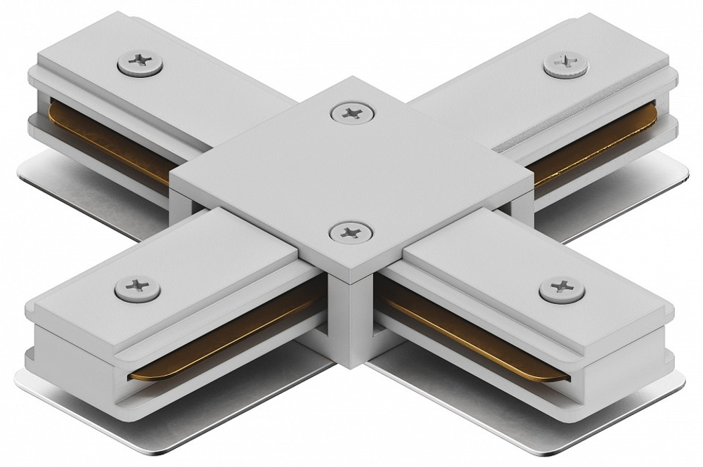 Соединитель X-образный для треков Hesby Lighting Skylite 0032