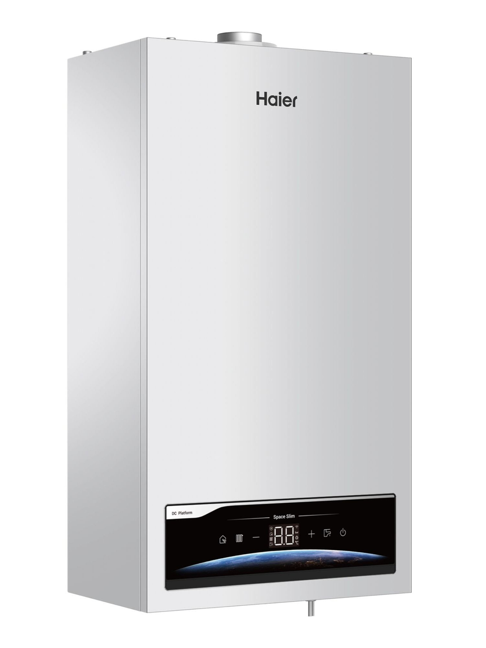 Котёл газовый настенный Haier SpaceSlim 2.24 TW Wi-Fi, OpenTherm двухконтурный (отопление + ГВС)