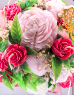 Подарочный набор из 28 цветочных свечей