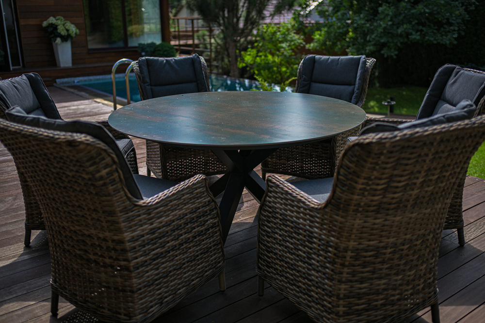 Обеденный стол ФЛОРЕНЦИЯ 150 Коричневый