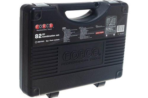 4821R-5 1/4" и 1/2" Набор инструмента (82пр) Force