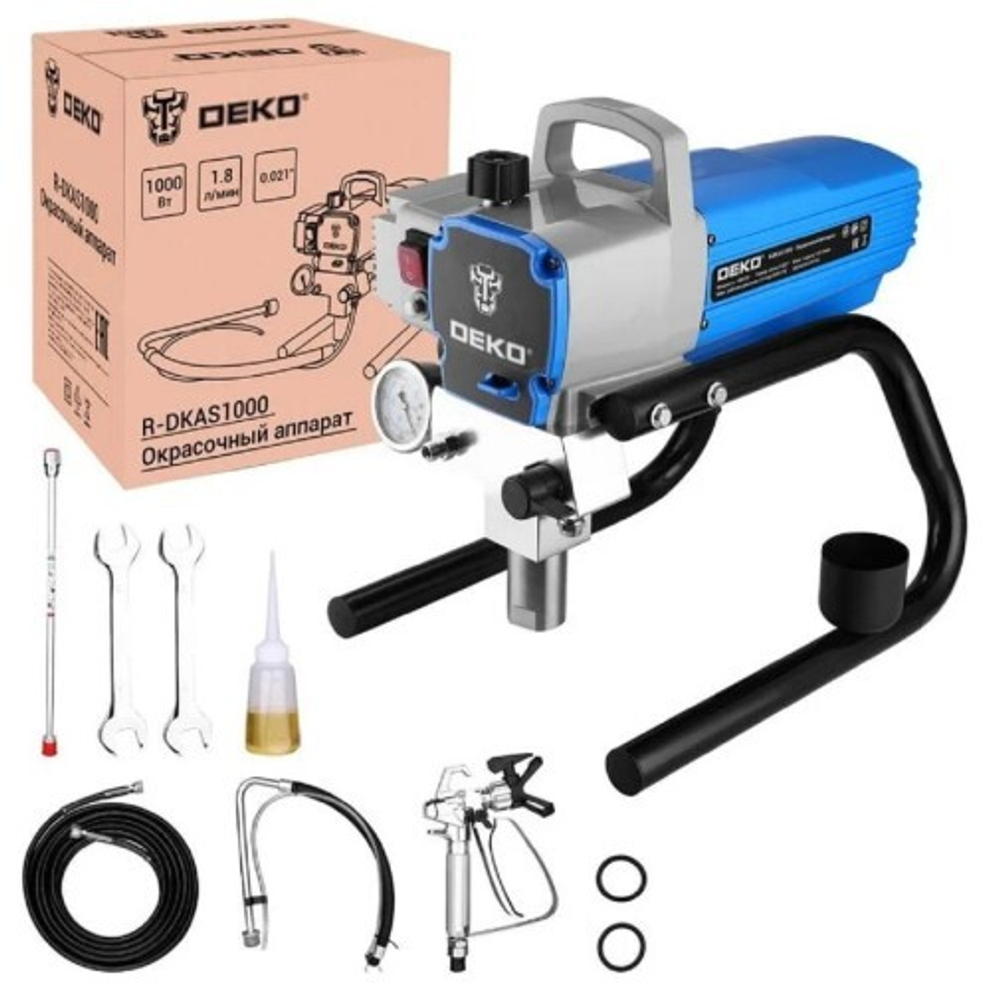 Агрегат окрасочный DEKO R-DKAS1000 поршневой 083-3201