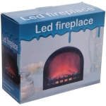 Сувенир с подсветкой «КАМИН - Уютный вечер» 23*19*8 см (питание от USB и батареек)