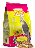 Rio 1кг Корм для средних попугаев Рацион в период линьки