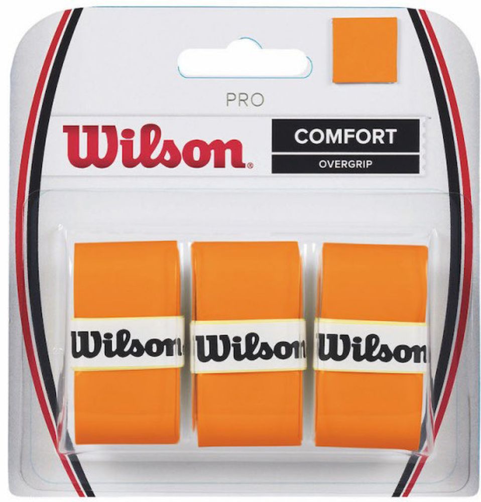 Теннисные намотки Wilson Pro Burn 3P - orange