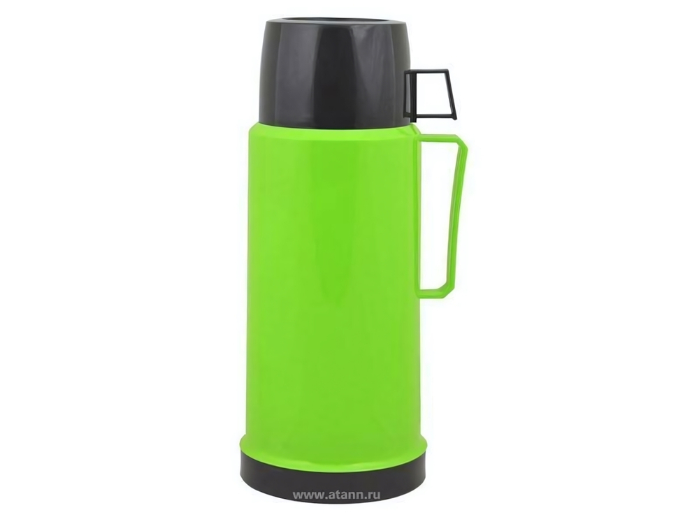 Термос 1л стеклянная колба в пластиковом корпусе 2644Н, тм Mallony