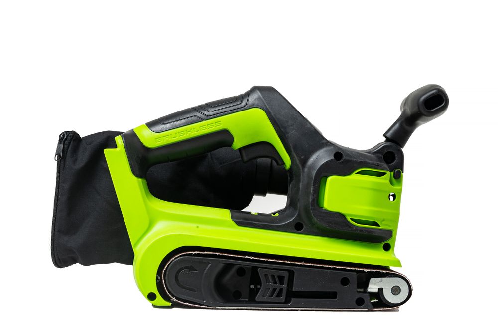 Аккумуляторная ленточная шлифовальная машина Greenworks G24BS,3100607, 24v, без АКБ и ЗУ