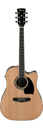 IBANEZ PF15ECE-NT электроакустическая гитара