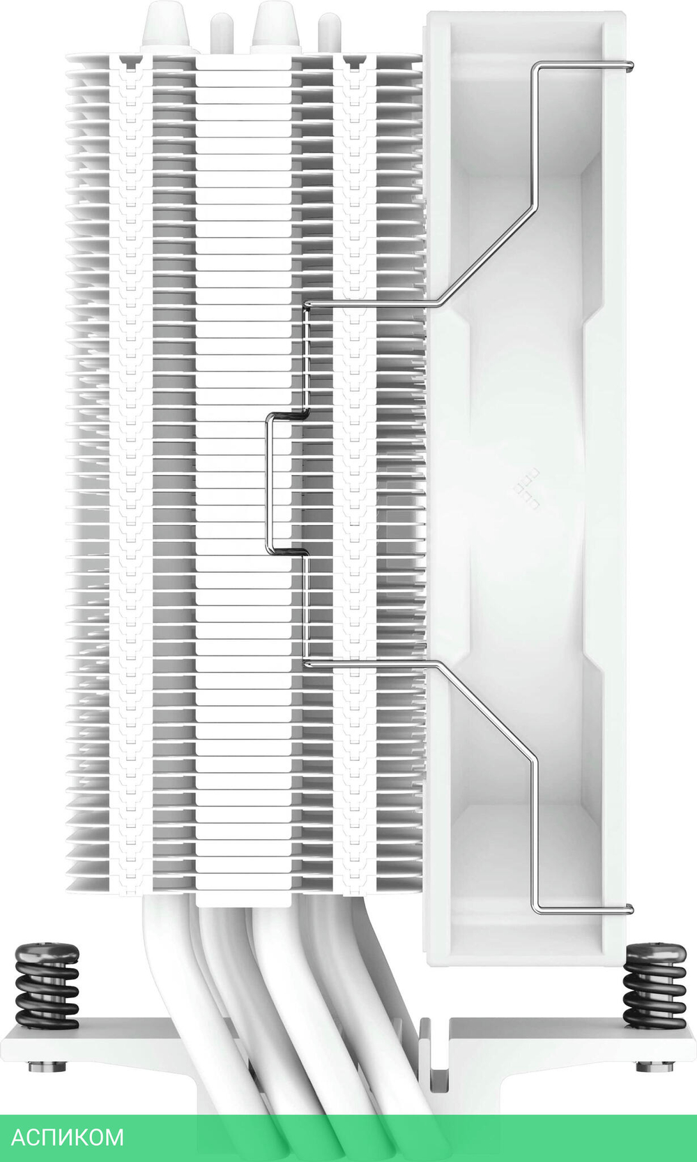 Кулер для процессора DeepCool AG400 WH ARGB (R-AG400-WHANMC-G-2)