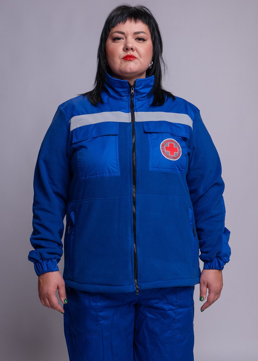 Толстовка флисовая женская Скорая помощь Medicline