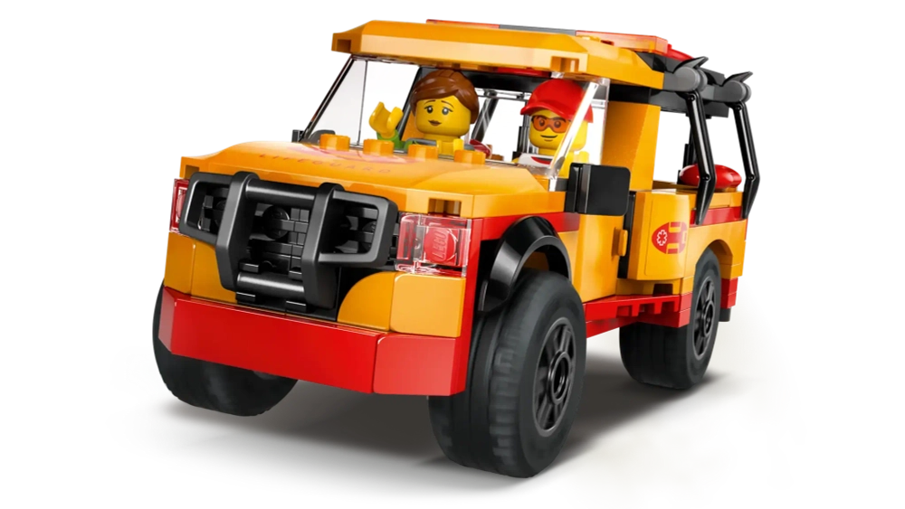 Конструктор LEGO City 60453 Пляжный спасательный грузовик для спасателей