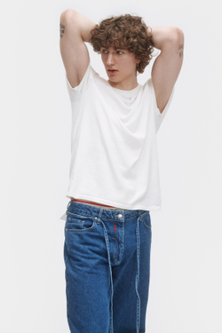 Джинсы свободные мужские Men Jeans Relax Dark blue